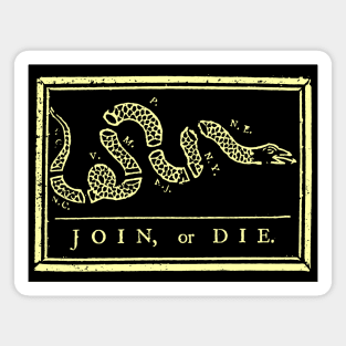 Join or Die Magnet